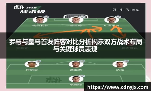 罗马与皇马首发阵容对比分析揭示双方战术布局与关键球员表现